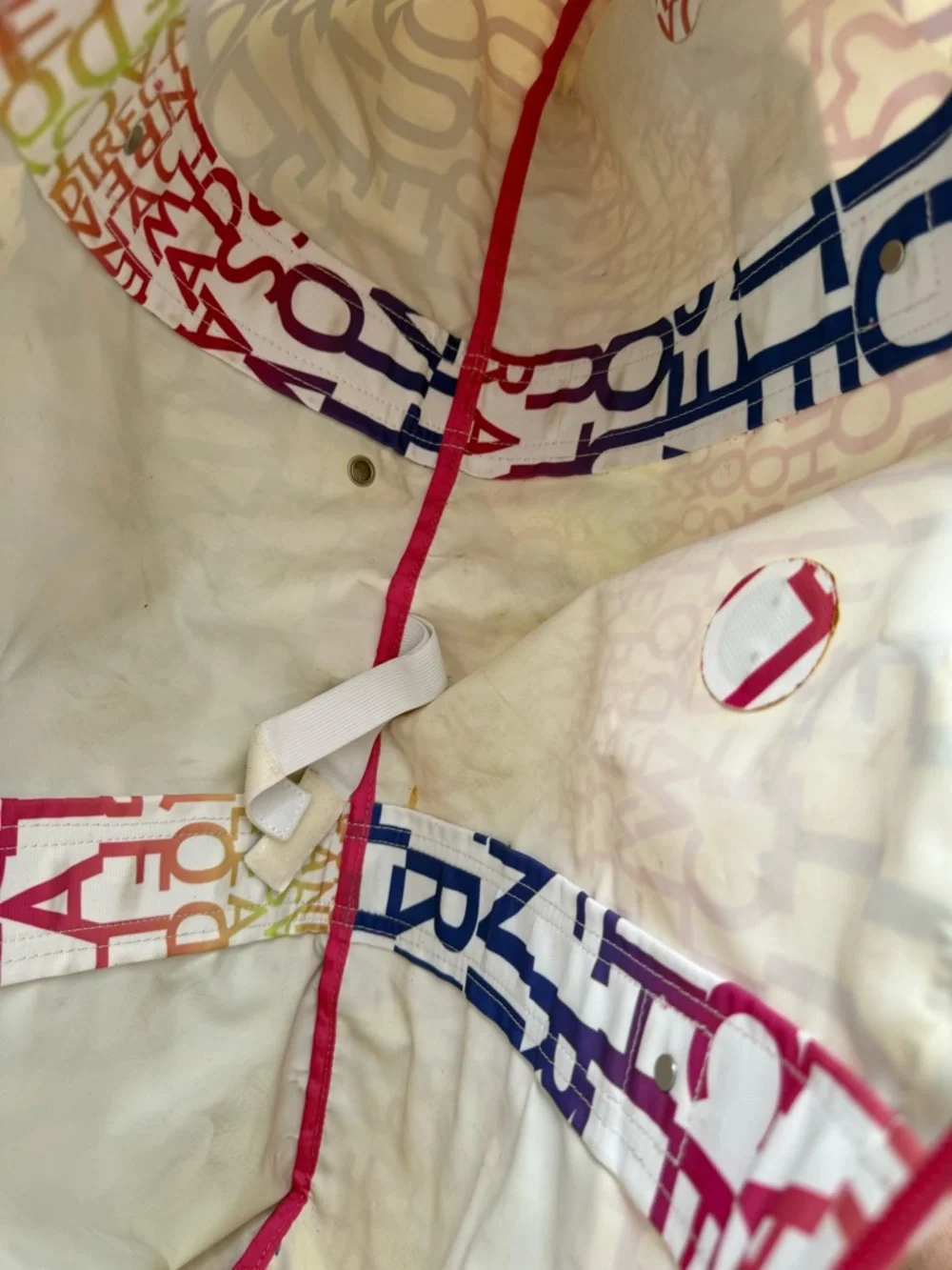 lululemon athletica Pink Multi Letter-Print Travel Duffel Bag - Picture 10 of 13